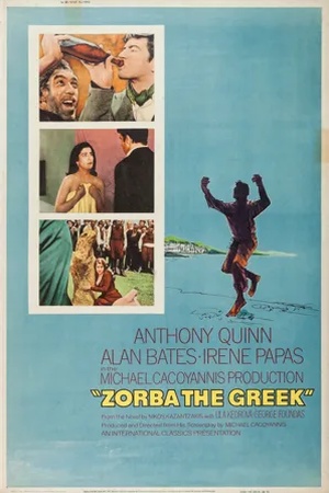 Poster Zorba le grec 1964