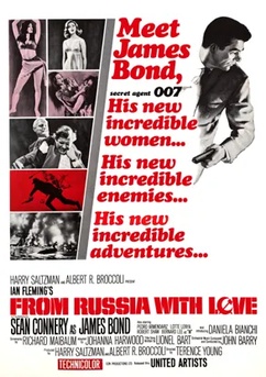 Poster From Russia with Love 1963