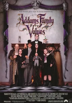 Poster Die Addams Family in verrückter Tradition 1993