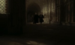 Movie image from Hogwarts (corridor)