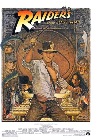 Poster Les Aventuriers de l'arche perdue 1981