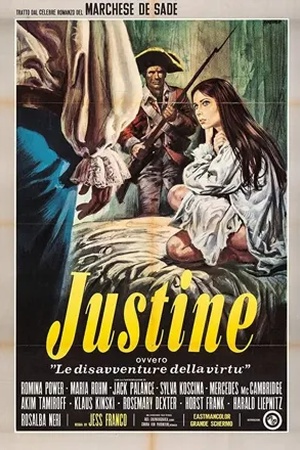 Poster Marquis de Sade's Justine 1969
