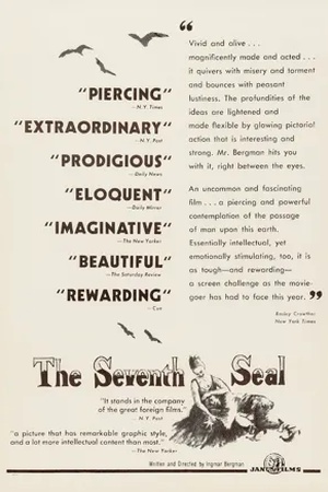 Poster The Seventh Seal 1957