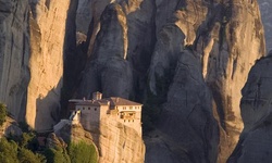 Real image from Meteora Rock Formations