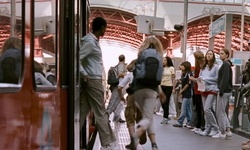 Movie image from Canary Wharf Train Station