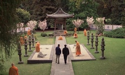 Movie image from Buddhist monastery