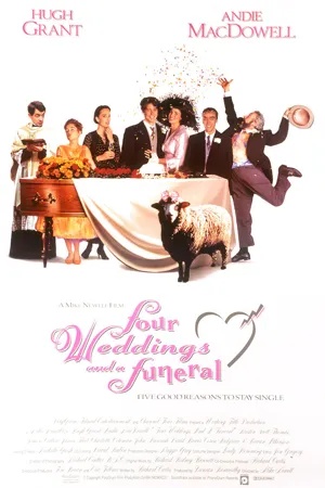 Poster 4 mariages et 1 enterrement 1994