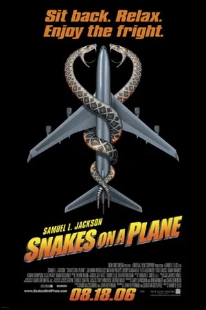 Poster Des serpents dans l'avion 2006