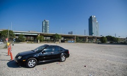 Real image from Parking Lot (off Parliament Street)