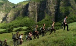 Movie image from A cemetery with giant bones on skull island