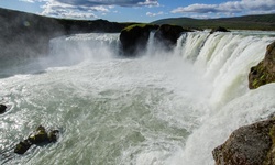 Real image from Goðafoss