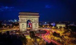 Real image from Arc de Triomphe