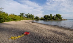 Real image from Bluffer's Sand Beach (Bluffer's Park)