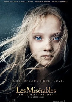 Poster Los miserables 2012