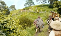 Movie image from Hobbiton