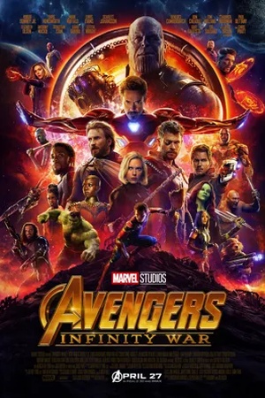 Poster Мстители: Война бесконечности 2018