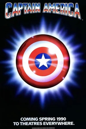 Poster Captain America 1990