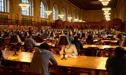 Real image from Bibliothèque publique de New York