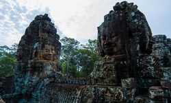 Real image from Bayon Temple