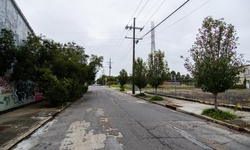 Real image from Dauphine Street (between Homer Plessy & Montegut)