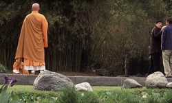 Movie image from Buddhist monastery