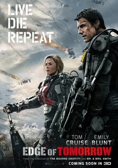 Poster Edge of Tomorrow - Live. Die. Repeat 2014