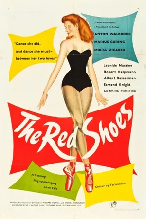  Poster Las zapatillas rojas 1948