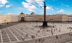 Real image from Palace Square