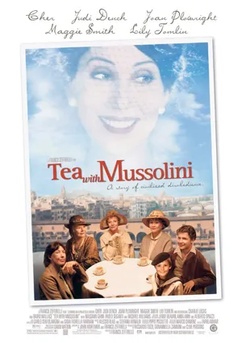 Poster Tea with Mussolini 1999