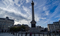 Real image from Trafalgar Square