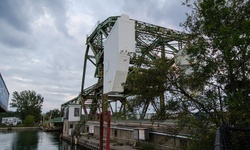 Real image from Cherry Street Strauss Trunnion Bascule Bridge