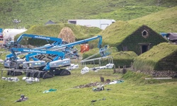 Real image from Icelandic village