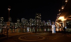 Movie image from Seaside Bicycle Route (under Cambie Street Bridge)