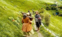 Movie image from Hobbiton