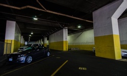 Real image from Parking Garage (under Granville Plaza)