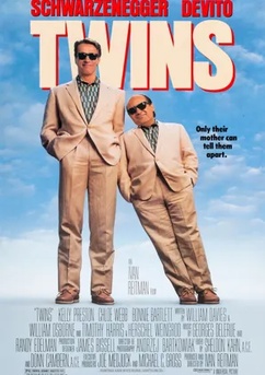 Poster Irmãos Gêmeos 1988