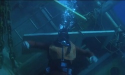 Movie image from A boat underwater