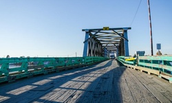 Real image from Westham Island Bridge