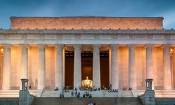 Real image from Lincoln Memorial