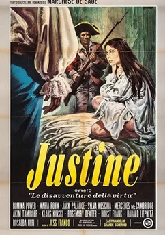 Poster Marqués de Sade: Justine 1969
