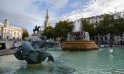 Real image from Trafalgar Square