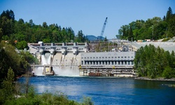 Real image from Ruskin Dam