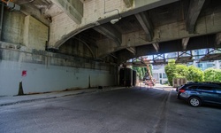 Real image from Alley (under Burrard Bridge)
