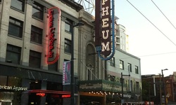 Real image from Orpheum Theatre Vancouver
