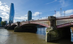 Real image from Blackfriars Bridge