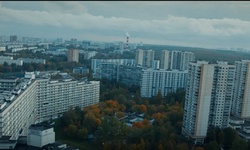 Movie image from Fima and Kolya's yard