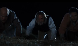Movie image from Schultz and Django's overnight stop