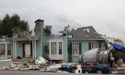 Real image from A ruined house