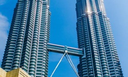 Real image from Petronas Twin Towers
