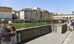 Real image from Piazzale degli Uffizi